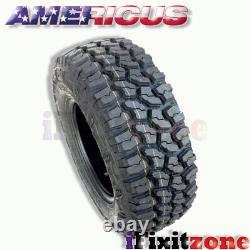 1 Americus Rugged MT 3110.50R15LT 109Q C/6 All Terrain Mud Tires