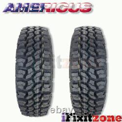 1 Americus Rugged MT 3110.50R15LT 109Q C/6 All Terrain Mud Tires