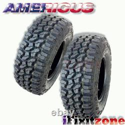 1 Americus Rugged MT 3110.50R15LT 109Q C/6 All Terrain Mud Tires