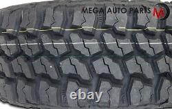 1 Americus Rugged MT 31x10.50R15LT 109Q C/6 All-Season Mud Terrain Truck Tire