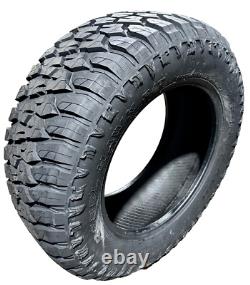 2 NEW 33X12.50R20 LRE Tires Forceland Rebel Hawk R/T Rugged All Terrain Mud Four