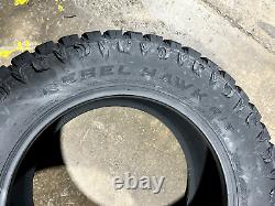 2 NEW 33X12.50R20 LRE Tires Forceland Rebel Hawk R/T Rugged All Terrain Mud Four