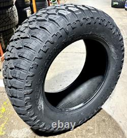 2 NEW 33X12.50R20 LRE Tires Forceland Rebel Hawk R/T Rugged All Terrain Mud Four