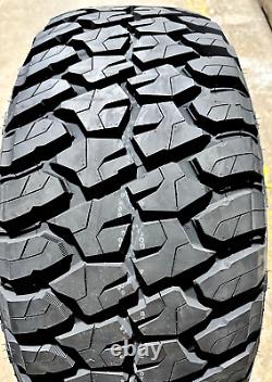 2 NEW 33X12.50R20 LRE Tires Forceland Rebel Hawk R/T Rugged All Terrain Mud Four