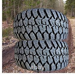 2 NEW 35X12.50R20 Tires Forceland Rebel Hawk R/T Rugged All Terrain Mud two