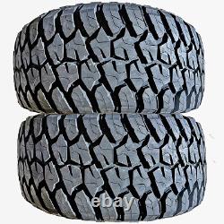 2 NEW 35X12.50R20 Tires Forceland Rebel Hawk R/T Rugged All Terrain Mud two