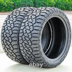 2 Tires Arisun Aresta R/T ZG07 LT 33X12.50R22 Load E 10 Ply RT Rugged Terrain