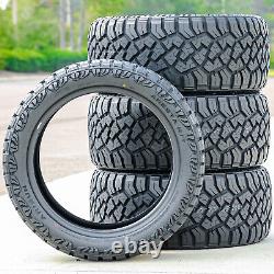 2 Tires Arisun Aresta R/T ZG07 LT 33X12.50R22 Load E 10 Ply RT Rugged Terrain