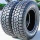 2 Tires Bearway Bw998 Lt 265/70r17 Load E 10 Ply Rt R/t Rugged Terrain Terrain