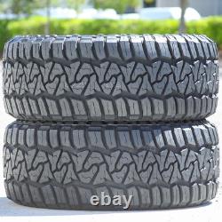 2 Tires Evoluxx Rotator R/T LT 275/65R20 Load F 12 Ply RT Rugged Terrain