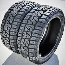 2 Tires Grit King Ridge Climber R/T LT 33X13.50R24 Load F 12 Ply Rugged Terrain