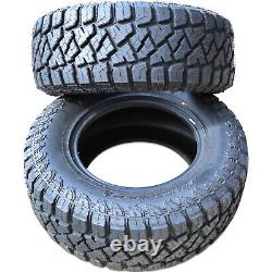 2 Tires Landspider Wildtraxx R/T LT 265/70R17 Load E 10 Ply RT Rugged Terrain