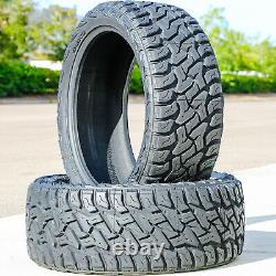 2 Tires Predator New Mutant X-RT LT 33X12.50R22 Load F 12 Ply R/T Rugged Terrain