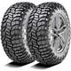 2 Tires Radar Renegade R/t Lt 37x13.50r18 Load E 10 Ply (owl) Rt Rugged Terrain