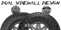 2 Tires Radar Renegade R/T LT 37X13.50R18 Load E 10 Ply (OWL) RT Rugged Terrain