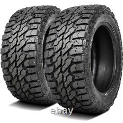 2 Tires Versatyre HD Rugged Terrain LT 33X12.50R22 Load F 12 Ply RT R/T Terrain