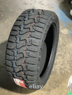 2 X LT 33X12.50R22 114Q LRE Haida HD878 R/T Rugged All Terrain NEW Truck Tires