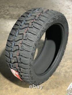 2 X LT 33X12.50R22 114Q LRE Haida HD878 R/T Rugged All Terrain NEW Truck Tires