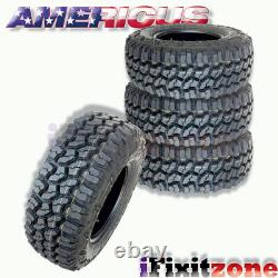 4 Americus Rugged MT LT245/75R17 121/118Q E/10 All Terrain Mud Tires