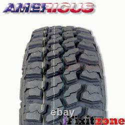 4 Americus Rugged MT LT245/75R17 121/118Q E/10 All Terrain Mud Tires