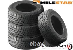 4 Milestar Patagonia A/T R LT 225/75R16 10PR Rugged All Terrain All-Season Tires