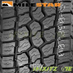 4 Milestar Patagonia A/T-R Rugged All Terrain LT265/75R16 10-PLY Truck SUV Tires