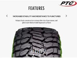 4 New 35x13.50r22 Patriot Rt Rugged Terrain R/t 10 Ply Mud Tire 35 1350 22 R22