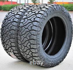 4 Tires 33X12.50R18 Venom Power Terra Hunter R/T+ RT Rugged Terrain E 10 Ply