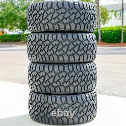 4 Tires Arisun Aresta R/T ZG07 LT 35X12.50R22 Load E 10 Ply RT Rugged Terrain