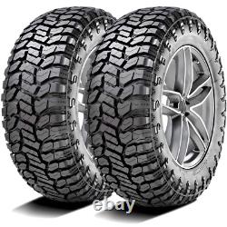 4 Tires Radar Renegade R/T LT 35X12.50R22 Load F 12 Ply (OWL) RT Rugged Terrain