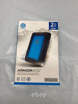 G-Technology 2TB ArmorATD All-Terrain Rugged Portable External Hard Drive