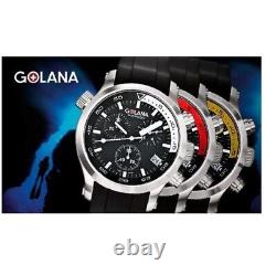 Golana All Terrain Terra Pro Swiss 100 Stainless Steel Rugged Quartz Date Watch