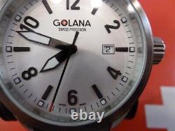 Golana All Terrain Terra Pro Swiss 100 Stainless Steel Rugged Quartz Date Watch