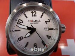 Golana All Terrain Terra Pro Swiss 100 Stainless Steel Rugged Quartz Date Watch