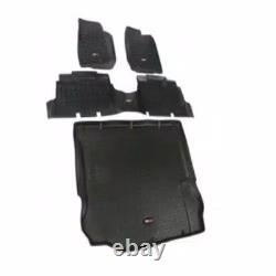 Rugged Ridge All Terrain 1st & 2nd Row with Cargo Floor Liners for Wrangler JK 4Dr