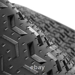 Rugged Ridge All Terrain Black Front & 2nd Row Floor Liners for Wrangler JK 2-Dr