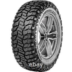 Tire Radar Renegade R/T+ LT 37X12.50R20 Load E 10 Ply RT Rugged Terrain