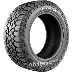 Tire Venom Power Trail Hunter R/T LT 33X12.50R18 10 Ply (RWL) Rugged Terrain