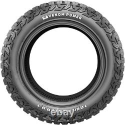 Tire Venom Power Trail Hunter R/T LT 37X12.50R20 12 Ply (RWL) Rugged Terrain